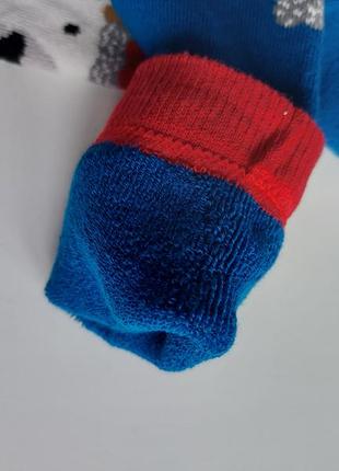 Теплые махровые носки нитечка3 фото
