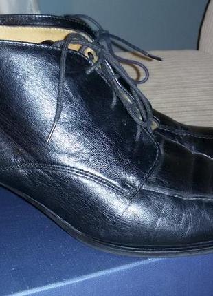 Удобные демисезонные кожаные ботиночки ara размер 41 (27,5 см)2 фото