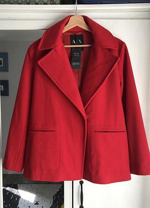Пальто armani exchange, нове, шерсть🔥❤️