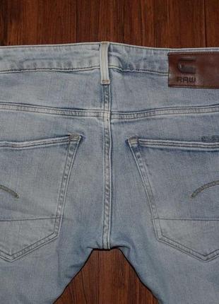 G-star raw 3301 slim jeans (мужские джинсы слим джи стар )6 фото
