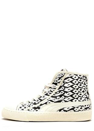 Кеди кросівки puma ibiza mid animal unisex white4 фото