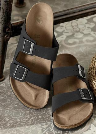 Birkenstock arizona vegan біркеншток ортопедичні шльопанці 43р