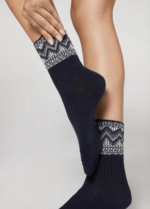 Теплі шкарпетки calzedonia з колекції кашемір🐑6 фото