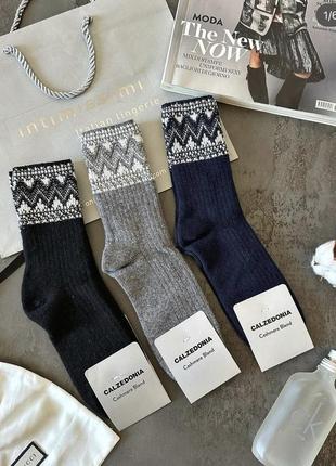 Теплі шкарпетки calzedonia з колекції кашемір🐑1 фото