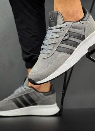 Кроссовки мужские adidas grey