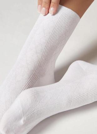 Классические носки calzedonia из коллекции wool blend.4 фото