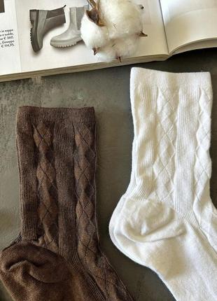 Классические носки calzedonia из коллекции wool blend.2 фото