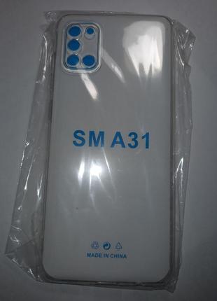 Новый чехол samsung a31 чехол самсунг а 31 прозрачный защита камеры