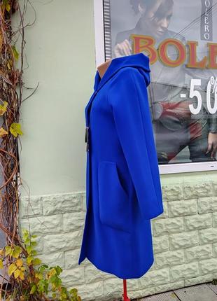 Жіноче кашемірове пальто з капюшоном paucinni3 фото