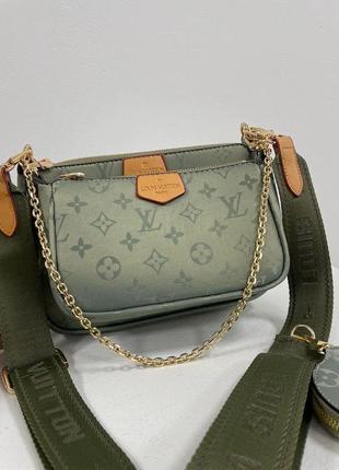 Уцінка louis vuitton pochete multi green