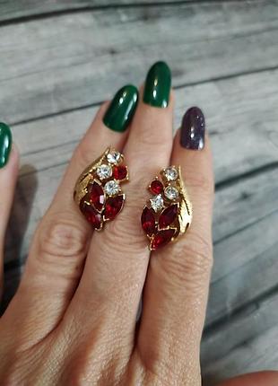 Клипсы винтажные бренда coro