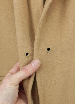 Шикарне люкс пальто acne studios charles cashmere/wool camel coat6 фото