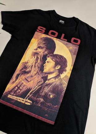 Футболка t-shirt star wars han solo made in uk2 фото