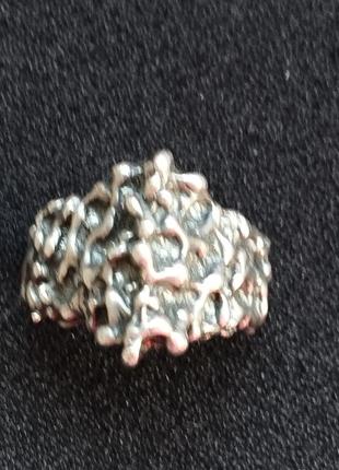 Дизайнерська срібна каблучка