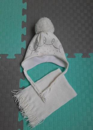 Набір шапка + шарф nikola