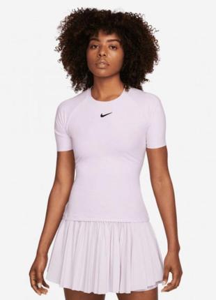 Nike court dri-fit advantage women's жіноча спортивна тенісна футболка майка форма новий оригінал