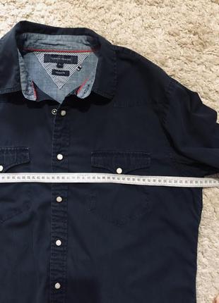 Рубашка, сорочка tommy hilfiger оригинал бренд размер l, xl5 фото