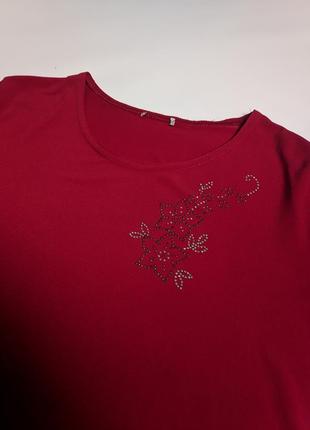 Футболка t-shirt red base3 фото