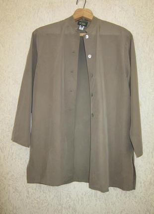 Кардиган блуза туніка hobbs болотного кольору