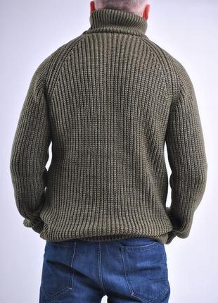 Теплый шерстяной свитер4 фото