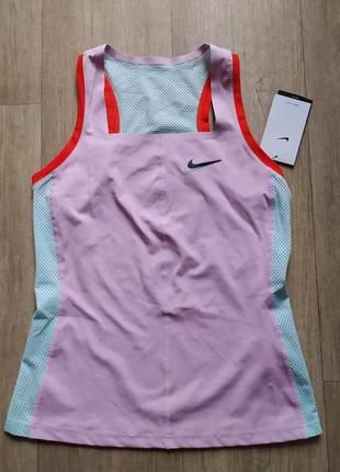 Майка nike court dri-fit slam tank pink
женская теннисная майка спортивная форма футболка юбка шорты новая оригинал6 фото
