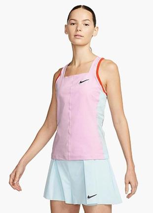 Майка nike court dri-fit slam tank pink
жіноча тенісна майка спортивна форма футболка спідниця шорти нова оригінал