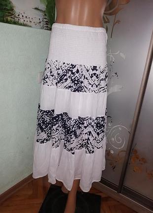 Котонова спідниця cotton town3 фото