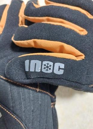 Якісні стильні брендові рукавички на флісі inoc3 фото