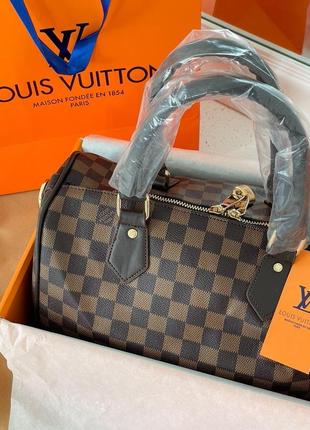 Сумка louis vuitton speedy 30 brown