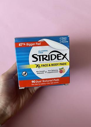 Пады для лица и тела, диски stridex