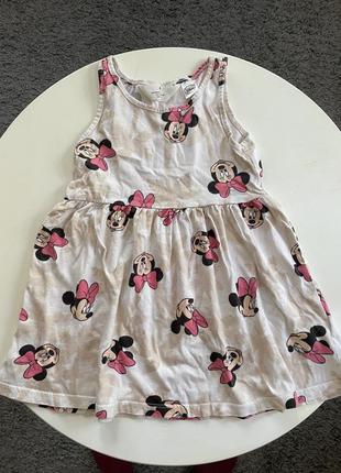 Платье с любимым минни