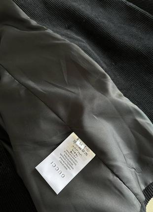 Вельветовый пиджак gucci s,m4 фото