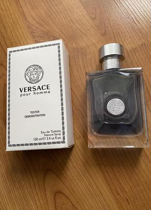 Мужские духи versace pour homme (тестер) 100 ml.