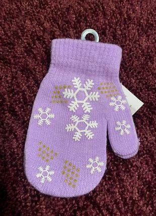 Варежки весна-осень