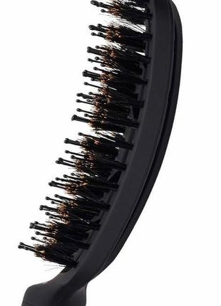 Щетка для волос olivia garden black label flex комбинированнная щетина3 фото