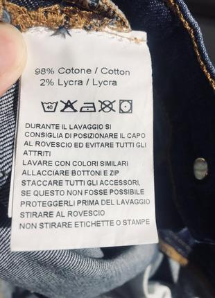 Джинси жиночі денім сині купити знижка luisa spagnoli made in italy 🇮🇹8 фото