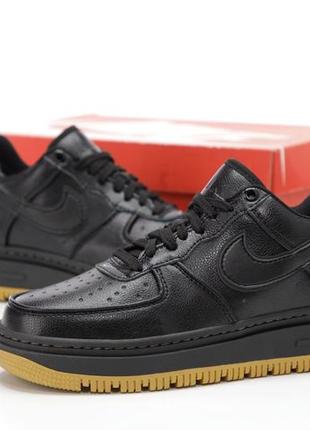 Чоловічі зимові термо кросівки nike air force 1 luxe gore-tex (41-45)6 фото