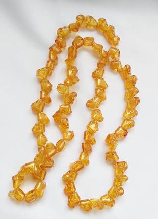 Буси вінтажні намисто