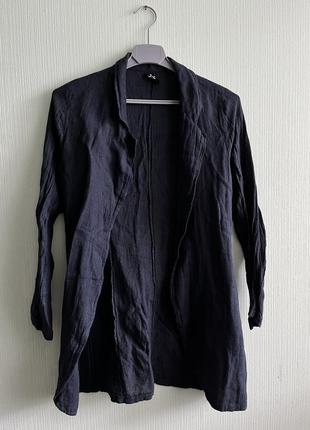 Длинный пиджак-накидка1 фото