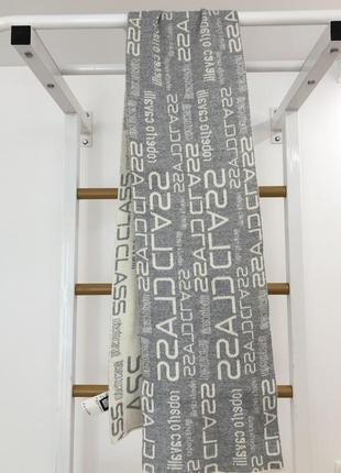 Roberto cavalli class теплый шерстяной большой длинный шарф