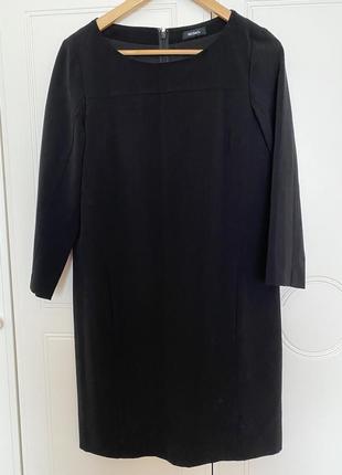 Платье офис дресс-код. черная простая2 фото