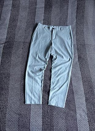 Bershka skinny cropped fit брюки классические оригинал бы в