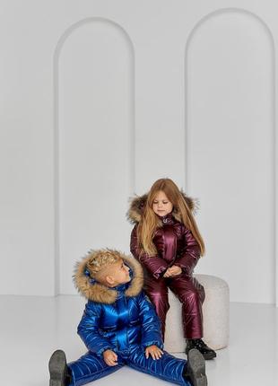 Зимовий костюм до -30 морозу для дівчинки