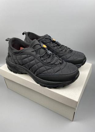 Мужские кроссовки черные термо merrell ice cap moc termo black2 фото