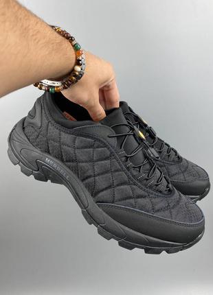 Мужские кроссовки черные термо merrell ice cap moc termo black4 фото