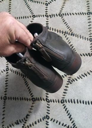 Австрийские качественные ботинки из натуральной кожи от известного бренда8 фото