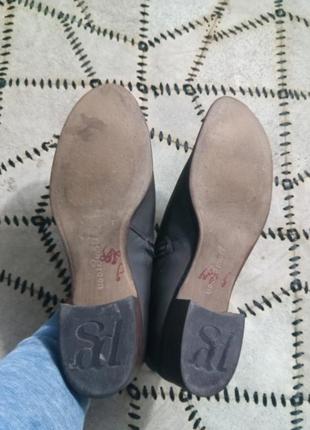 Австрийские качественные ботинки из натуральной кожи от известного бренда4 фото