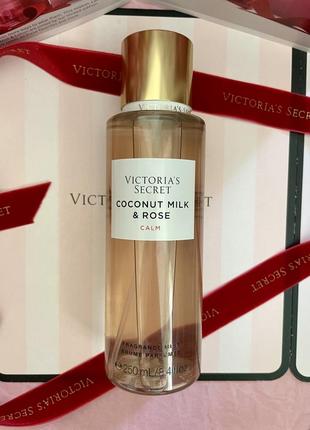 Victoria's secret coconut milk and rose fragrance mist3 фото