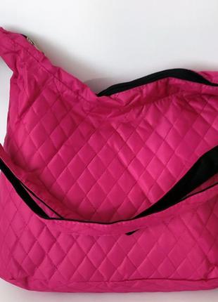 Модная стильная розовая сумка2 фото
