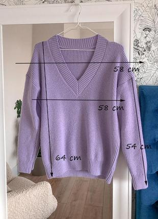 Стильный свитер крупной вязки3 фото